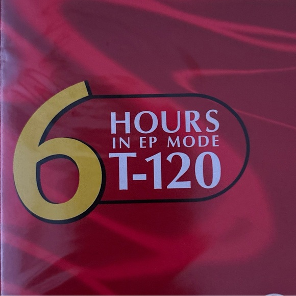 Maxwell VHS cassette high grade recordable tape 6 hours/ T-120 New - Picture 7 of 10